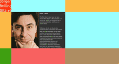 Desktop Screenshot of joergen-brilling.de